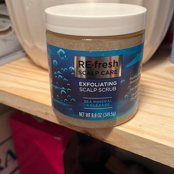 New Refresh scalp care exfoliating scalp scrub sea mineral and cleanse 8.8oz - Picture 1 of 4